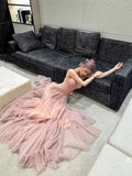 Dress Morning Dress Wedding Dress Engagement Evening Dress High-End Light Small Fish Bone Seaside Holiday Fairy Dress