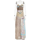 Summer Sexy Lady Sling Dress Boaster Tender Chiffon Dress HZ0628