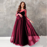 Bead Mesh Yarn According To Pregnant Women Sexy Loose Mowing Dress 1196 Pregnant Women's Dress Maternity