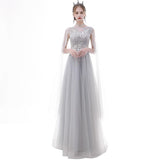 Evening Dress Women 2025 New Noble Temperament Dream Birthday Party Evening Dress Long Performance Clothes Thin