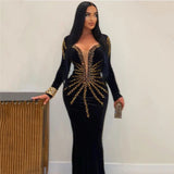 Heavy Industry Hot Diamond Body Banded Dress Party Dinner Dress Dress