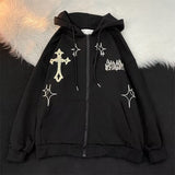 And Autumn Design Feel Cardigan Hoodie Hoodie Men In Hong Kong Style Small Design Feeling Coat Top DJPT