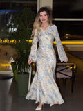 2024 Gentle Wind-Scress Print Lady Style High-End Dress Dress