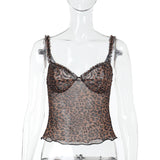 Sexy Leopard Print Sling Summer New Holiday Bottom Boob DJPT