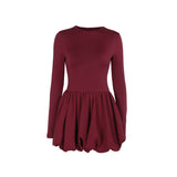Autumn 2025 New Fashion Style Elegance Beautifully Dressed With Long Sleeves DJPT