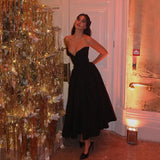 Party Dress Burst Sexy Low-Rise Long Dress Deep V Wrapped Breast Dress