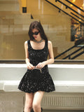 Luth's Same Temperament Beautiful Bright Film Backs And Skirts In The Autumn Of 2024 Zhuoya's Small Design Dress