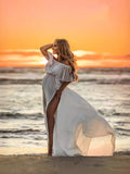 Women Chiffon Dress Skirt Pregnant Women Take Pictures Of Flowing Chiffon Skirt Maternity