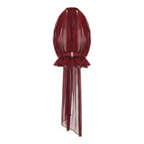 Set Club Shop Sexy Hanging Neck Collar With Short Top + Folded Pocket Hip Skirt Skirt