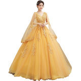 Dress Wedding Annual Host Performance Student Vocal Solo Art Exam Costume Puffy Skirt Long Evening Dress Woman