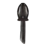 Set Club Shop Sexy Hanging Neck Collar With Short Top + Folded Pocket Hip Skirt Skirt