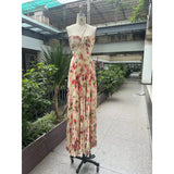 Evening Dress Sling Print Dress Goddess