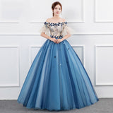 New Solo Performance Costume Women's Studio Color Yarn Noble And Elegant Shoulder Annual Meeting Art Exam Evening Dress Chorus Host