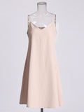 Elegant Retro Style Dress Woman 2025 Spring High-End Heavy Industry Lace Hollow Waist Dress