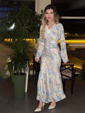2024 Gentle Wind-Scress Print Lady Style High-End Dress Dress