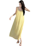 Dress Women's Summer Dress Senior Feeling Heavy Industry Nails Seaside Holiday Dress Thai Beach Dress