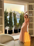 Dress Morning Dress Wedding Dress Engagement Evening Dress High-End Light Small Fish Bone Seaside Holiday Fairy Dress