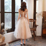 Evening Dress Female Maid Heben Style White Dress Small Fairy Banquet Temperament Bridesmaid Suit