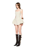 Spring And Summer Vietnam Nippon Small Design New Sexy Small Suspension Wave Dress