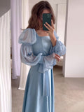 Women's Dress Over The Knee In The Fall Of 2024 French Fairy Sen Super Fairy Dress