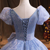Evening Dress Women's 2025 New Temperament Grand Banquet Host Art Examination Vocal Dress
