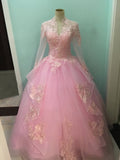 Performance Suit V-Neck 2025 New Color Yarn Vocal Art Canopy Skirt Host Dress Woman Retro