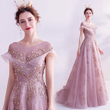 Evening Dress 2025 New Princess Bride Toasting Banquet Annual Engagement Wedding Dress