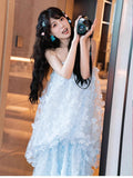 Dress Female Super Fairy Sling Dress Bride Wedding Morning Dress Light Wedding Wedding Dress Welcome Toast