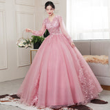 Yarn Wedding Dress Student Art Dress Stage Solo Fluffy Skirt Annual Meeting Presided Over The Evening Dress Long Performance Dress Woman
