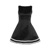 Summer 2025 New Sister Bag Hip Dress Famous Style Temperament Sexy Bare Back A Dress Dress Woman DJPT