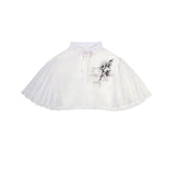 Ink And Cold River Hanfu Women's Chinese Style Improvement Han Element Top Dress Set 9033