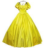 Dingy Evening Dress Body Solo Student Art Test Vocal Folk Song Performance Dress Host Dress Fluffy Skirt Woman