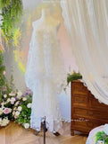 New Blue Flower Mesh Yarn Sling Skirt Super Fairy Fashion Age Reduction Dress