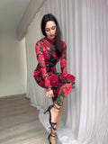 Floral Dress In The New Autumn Flower Print In 2025