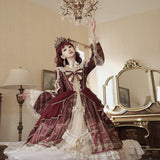 Baroque Palace Lolita Women's Long Sleeve Dress Everyday Cute Lolita Sweet Dress 6915