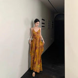 2025 Light Luxury Evening Dress Floral Decorations With A Long Dress