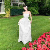 Fairy Design Feeling Blue Pure Lust Wind Beach Holiday Bare Back To Show Thin Skirt Slings
