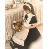 Little Maid Short-Sleeved Lolita Dress Cute Lolita Sweet Dress 6356