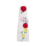 Stitching Three-Dimensional Decoration 2025 New Sling Skirt Loose Waist Long Solid Color Dress Women's Summer