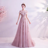 Evening Dress 2025 New Princess Bride Toasting Banquet Annual Engagement Wedding Dress