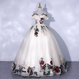 Yarn Beauty Solo Performance Costume Students Vocal Art Au Dress Ponpong Skirt Annual Meeting Host Evening Dress Temperament