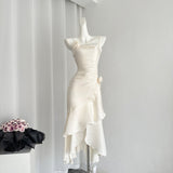 Dream Dinner Mermaidskirt High Sense New Summer 2025 Dress Suspension Dress HZ0628