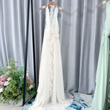 Oil/8 Colors 2025 Elegant Hanging Neck-Luck Holiday Flowers Unique Special Beach Dress