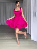 Summer New Sexy Sleeveless U-Necked Sleeved Dress