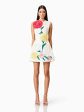 Dress Dress 2025 Summer Fashion Trend Design Three-Dimensional Flower Embroidery Vest Skirt