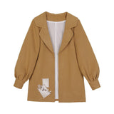 Design Autumn Whisper Chinese Style Improvement Chinese Style Shirt Skirt Scarf Hair Coat 6666