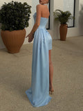 Dating Famous Wind Tail Dress 2025 New Pearl Braid Bag Folding Dress Women Summer