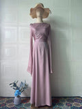 2025 New Body-Body-Swaved Long-Sleeved Dress Elegant Fashion Dress Woman