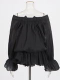 Babes Collar Solid Color High-Sensing Rope Short Dress 2025 New Loose Waist Dress Women's Summer