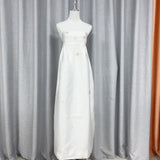 / Daisite Print Bare Back Sling Skirt Tea Break Gentle Booming Long Skirt 2024 New